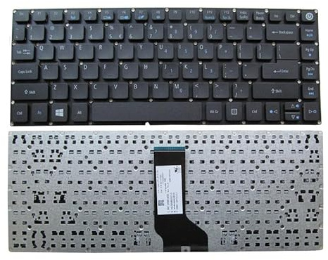 QHHOZHD Laptop Replacement Keyboard Compatible for ACER for Travelmate P2410-G2-M TX40-G3-M TX40-G1 TX420-G2-MG