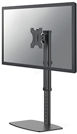 Newstar FPMA-D890BLACK Stylish Tilt/Turn/Rotate Desk Stand for 10-30 Monitor Screen, Height Adjustable - Black
