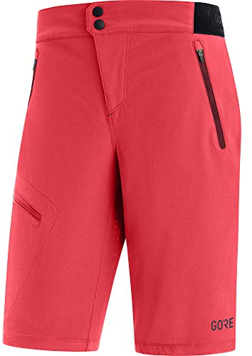 GORE WEAR Kurze Damen Fahrrad-Hose, Rosa (hibiscus pink), 42 XL