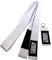 Choke&Chill BJJ Brazilian Jiu-Jitsu Belt Gürtel mit Schlüsselanhänger (Weiß, A4 (320cm))