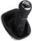 CYJXL Coche reemplaza la Palanca de Cambios, Apto para Opel Corsa D 6 velocidades pomo de Cambio de Marchas para Coche Palanca de Cambios Palo Polaina Funda de Cuero