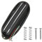 Yootones Humbucker-Tonabnehmer für E-Gitarre, Dual-Coil, kompatibel mit Fender Stratocaster Squier Telecaster (schwarz)