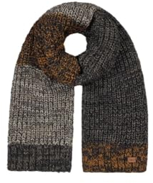 Barts Herren Akotan Scarf Winter-Schal, Dark Heather, OneSize