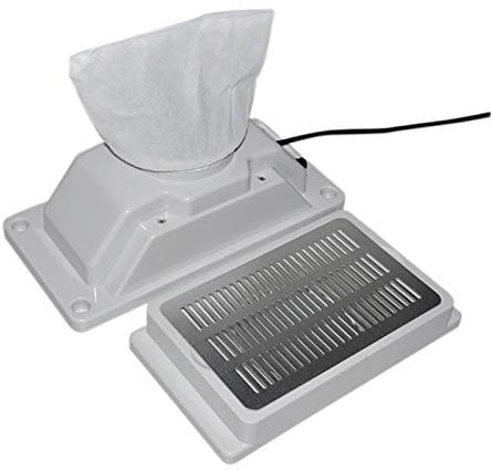 Nail Dust Collector Professional Electric Fan Extractor Desktop Nails Vacuum Cleaner Table Embedded Manicure Cleaning Machine Acrylic Nails Removal Pedicure Tools Equipment