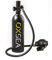 OXSEA Mini Bouteille de Plongée Rechargeable 1000ml - 15 Minutes - Équipement de Plongée sous-Marine avec Détendeur Kit de Plongée en Apnée - Snorkeling Diving Kit for Divers Scuba Tank Dykning, Noir