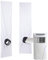 AC Window Seal, Universal Window Kit for Portable Air Conditioner, Window Sealing Cloth for Portable Air Conditioner and Tumble Dryer with Adjustable Coupler and Tension Rope (2m)