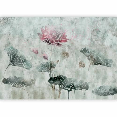 murando - Papier peint panoramique nature 350x256 cm - Revêtement mural décoration pour chambre salon cuisine - Design unique et moderne - Gris marron vert - b-A-10290-a-a