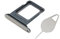 OnlyTech - Cassetto della Scheda SIM di Ricambio per iPhone 13 Pro Max Verde Alpino