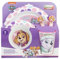 My sweety pop - Kindergeschirr Set - Lunchset - 5-teiliges Set - Teller - Schüssel - Glas - Gabel - Löffel - Paw Patrol - Mädchen - Paw Patrol