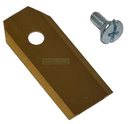 9 X 4,3 CM Titan Messer kompatibel mit Husqvarna Automower G1 G2 105 210 305 308 310 315