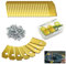 kiki fancy Robot Lawnmower Blades, 30pcs Stainless Steel Spare Blades Compatible with Husqvarna Automower Gardena for 105, 310, 315, 320, 420, 430x, r40i and More