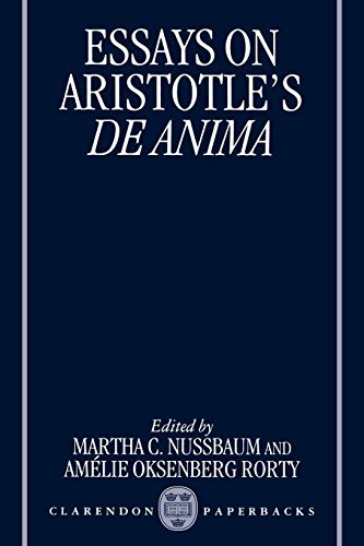 Essays on Aristotle's De Anima (Clarendon Aristotle)