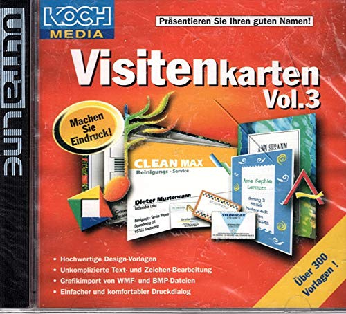 Ultraline. Visitenkarten 3. CD- ROM für Windows 95/98/2000