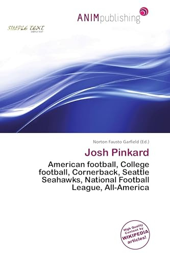 Josh Pinkard: American football, College football, Cornerback, Seattle Seahawks, National Football League, All-America
