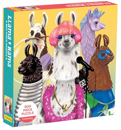Llama Rama 500Pc Family Puzzle