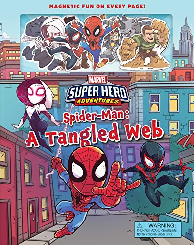 Marvel's Super Hero Adventures Spider-Man: A Tangled Web (Magnetic Hardcover)