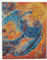 Paperblanks 18-Monatskalender Flexi 2025, Himmelsvogel, Ultra, Vertikal, Elastikband-Verschluss
