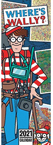 Wheres Wally Slim Calendar 2021 (Slim Standard)