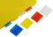 TimeTEX Register-Tab - Reiter - 12-teilig - selbstklebend - A4 (210mm x 297mm) - farbig-transparente Folie - Kunststoff