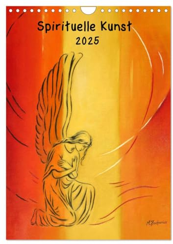Spirituelle Kunst 2025 (Wandkalender 2025 DIN A4 hoch), CALVENDO Monatskalender