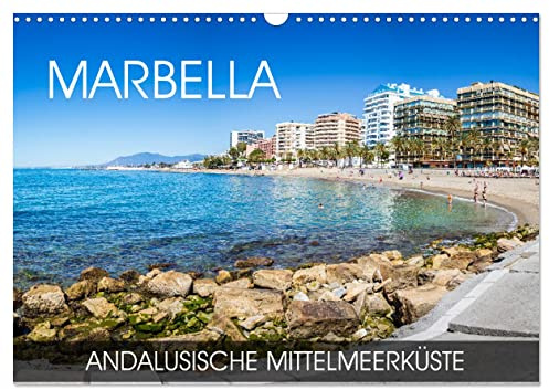 Marbella - andalusische Mittelmeerküste (Wandkalender 2026 DIN A3 quer), CALVENDO Monatskalender: Eine Fotoreise durch die andalusische Stadt an der Costa del Sol (CALVENDO Orte)