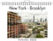 New York - Brooklyn - (Wandkalender 2025, Kalender DIN A4 quer, Monatskalender im Querformat mit Kalendarium, das perfekte Geschenk)