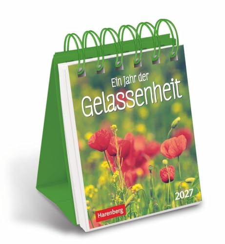 Ein Jahr der Gelassenheit Mini-Geschenkkalender 2027: Entspannt durchs Jahr mit dem kleinen täglichen Jahreskalender. Kleiner Tisch-Kalender zum Aufstellen für Ruhe im Alltag