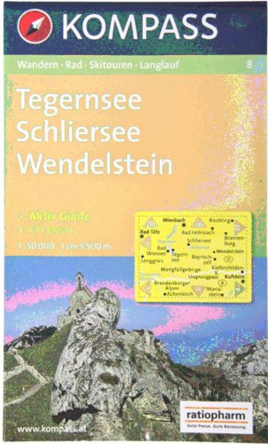 Tegernsee, Schliersee, Wendelstein: 1:50.000. Wandern / Rad / Ski. GPS-genau
