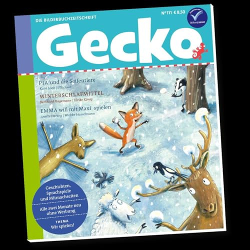 Gecko Kinderzeitschrift Band 111: Thema: Wir spielen!