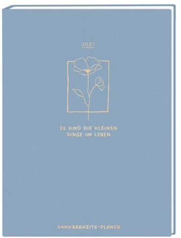 Terminplaner Lady Softcover 2027 Dankbarkeits-Planer: Terminplaner Softcover