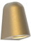Astro Exterior Wall Light, Aluminium, 6 W, Antique Brass