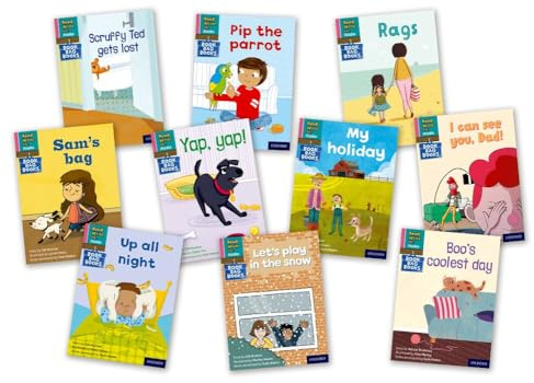 Read Write Inc. Phonics Book Bag Books: Pink Set 3 Storybooks Mixed Pack of 10