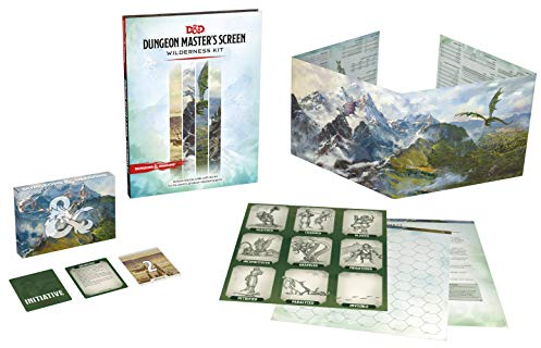 Dungeons & Dragons Kit Wilderness (Pantalla DM) + Accesorios