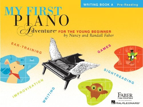 My First Piano Adventure for the Young Beginner: Writing Book A | Piano Theory Workbook for Pre-Reading Level Students | Early Music Education for Kids | Creative Piano Sheet Music Activities