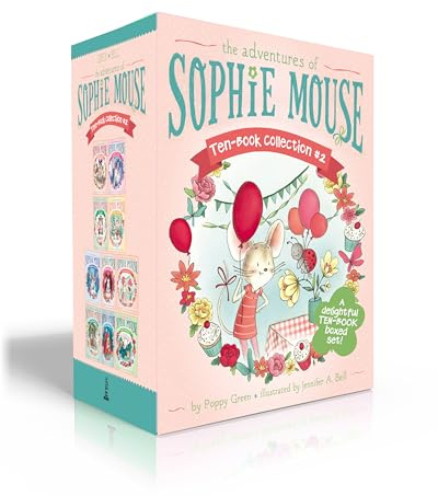 The Adventures of Sophie Mouse Ten-Book Collection #2 (Boxed Set): The Mouse House; Journey to the Crystal Cave; Silverlake Art Show; The Great Bake ... The Whispering Woods; Under the Weather