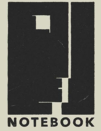 Notebook: Lined/Ruled Notebook Journal - Bauhaus - 110 Pages - Large (8.5 x 11 inches)
