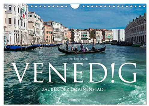 Venedig – Zauber der Lagunenstadt (Wandkalender 2025 DIN A4 quer), CALVENDO Monatskalender