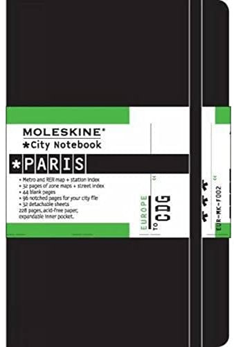 Moleskine City Paris Taccuino Tascabile, Copertina Rigida