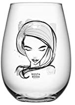 KOSTA BODA All About You, Need You Wassergläser Set, 2-teilig, Glas, Trinkgläser Set, Gläser Set, Wassergläser 500ml, Design by SAWOD - Sara Woodrow