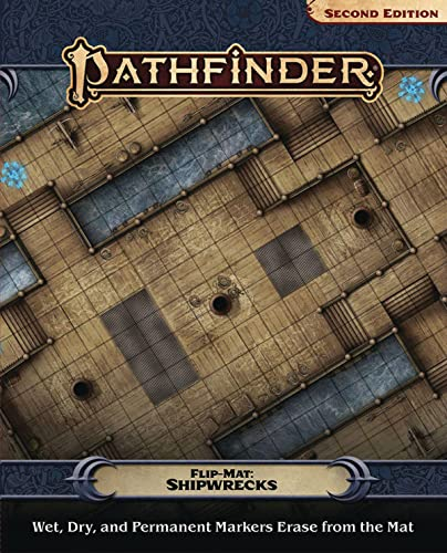 Paizo Inc. PZO30113 Pathfinder Flip-Mat Shipwrecks