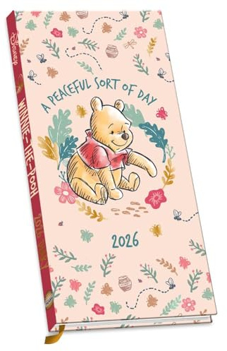 DISNEY WINNIE THE POOH 2026 SLIM DIARY