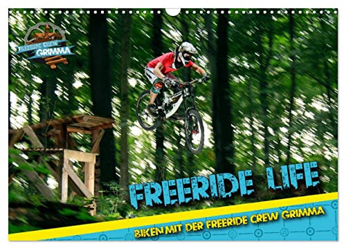 Freeride Life (Wandkalender 2025 DIN A3 quer), CALVENDO Monatskalender: Biken mit der Freeride Crew Grimma (CALVENDO Sport)