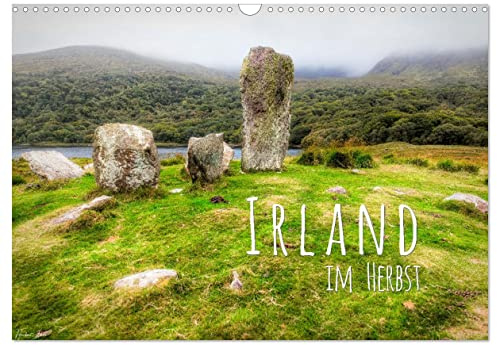 Irland im Herbst (Wandkalender 2026 DIN A3 quer), CALVENDO Monatskalender: Irland im herbstlichen Gewand ist besonders reizvoll und rau. (CALVENDO Orte)