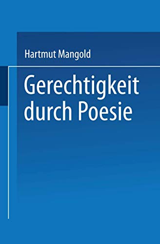 Gerechtigkeit durch Poesie (Literaturwissenschaft)