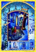 Adventskiesel auf dem Weihnachtsweg: Fensterbild-Adventskalender mit Begleitheft