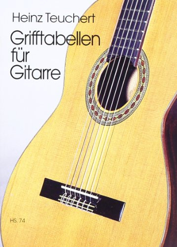 Grifftabellen für Gitarre (GUITARE)