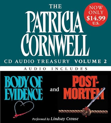 Patricia Cornwell CD Audio Treasury Volume Two Low Price: Includes Body of Evidence and Post Mortem: 22 (Kay Scarpetta)