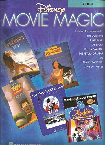 Disney Movie Magic Instrumental -For Solo Violin-: Noten für Violine: Violin Instrumental Solos