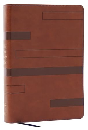 Color Code Study Bible, Revealing God's Truth Color by Color (NKJV, Brown Leathersoft, Red Letter, Thumb Indexed)