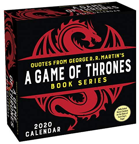 Game of Thrones 2020 Tageskalender: Original Andrews McMeel-Tagesabreißkalender [Kalendar]